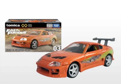 [TOMY]TOMICA Premium Unlimited 03 Fast & Furious Toyota Supra NARANJA Nuevo Foto 1 de 4