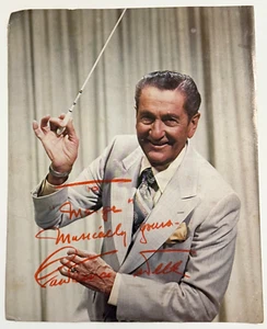 Lawrence Welk Musicalmente Tua Personalizzata Firmata 8x10 Foto Autografo Originale - Foto 1 di 4