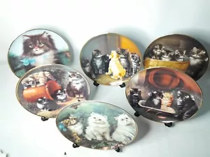 Your Choice of CAT Plates by Adrienne Lester Franklin Mint Heirloom Collection - Picture 1 of 7