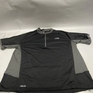 The North Face VaporWick Radtrikot Herren Large, grau/schwarz 1/4 Zip T-Shirt - Bild 1 von 8