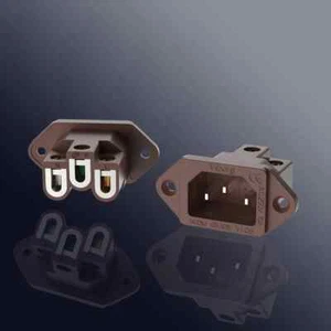 Viborg Audio Grade VI06CR reines Kupfer rhodiniert IEC Einlassstecker Steckdose - Bild 1 von 15