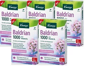 BALDRIAN 1000 KNEIPP + VITAMINA B1 30 COMPRESSE NERVI PSICHE RIPOSO RELAX!! - Foto 1 di 7