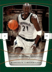 2003-04 Flair Final Edition Timberwolves Basketball Card #55 Kevin Garnett