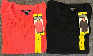 Nicole Miller Ladies’ Gauze Top - Picture 1 of 11