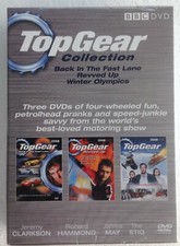 Top Gear Collection - Back In The Fast Lane/ Revved Up/Winter Olympics 3xDVD NEW