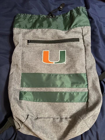 miami hurricanes draw string bag Cover