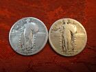 United States Standing Liberty Silver Quarter 25C Lot Of 2   1926 And 1926 S