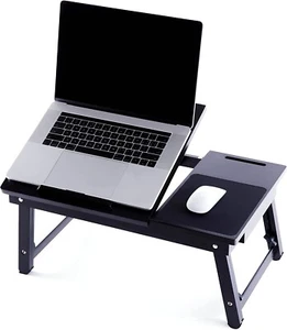 Laptop Desk for Bed - Portable & Adjustable Laptop Table with Storage Drawer - Picture 1 of 5