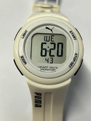 Working Men's White PUMA Digital Watch FQ - image 1 of 4
