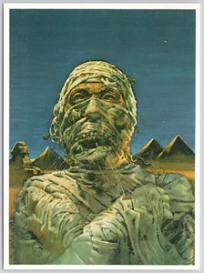 Mummy Postcard Josh Kirby Art Science Fiction Monster Horror Fantasy Unposted - Picture 1 of 2