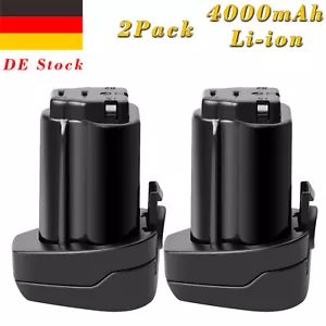 2X Akku Für Metabo 4,0AH 10,8V Li-ion 6.25439 PowerMaxx PowerLED PowerImpact 12 - Bild 1 von 11