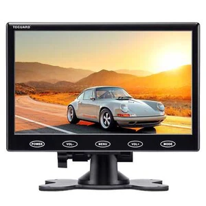 Small Portable Monitor 7" Display USB LCD Screen AV VGA HDMI Security Speakers - Picture 1 of 8