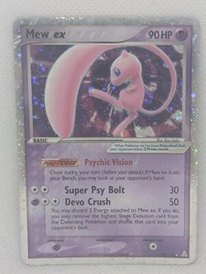 Mew ex 100/110 Holon Phantoms Holo Ultra Rare Pokemon TCG Nintendo - Picture 1 of 4