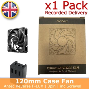 Antec 120mm/12cm 3pin Reverse Fan für F-LUX PlatformCaselüfter inkl. Schrauben! (x1 Pac - Bild 1 von 1
