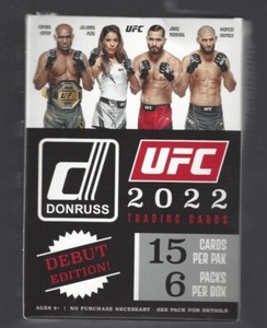 2022 Panini UFC Donruss Orange - Purple - Green Laser Parallel's - MINT You Pick