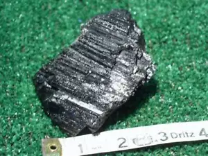 Shimmering BLACK TOURMALINE CHUNK 342 Grams  Rough - Picture 1 of 2