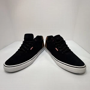 Levi's Men's Miles Sneakers Sz 8 Charcoal New, Preppy, Dress, Style, Fashion - Picture 1 of 15