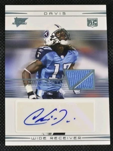 2007 Topps Performance Chris Davis Rookie Card Autograph Patch No. 122 - Picture 1 of 7