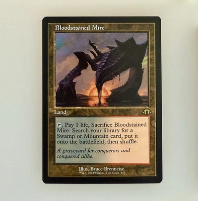 Magic the Gathering: Bloodstained Mire (Retro Frame) Modern Horizons 3 Reg NM - Image 1 of 3