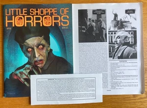 LITTLE SHOPPE OF HORRORS MAGAZIN 5 AUSGABEN LOT #43 #44 #47 #49 #51 SEHR GUTER ZUSTAND! - Bild 1 von 2