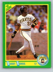 1990 Score #4 Barry Bonds - Picture 1 of 2