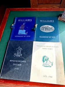 Stockbridge Mass, Indian Yearbook, 1936-1939 +Index Lot - Picture 1 of 13