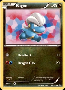 Pokemon - Bagon #62/101 - Plasma Blast Common - Bild 1 von 2