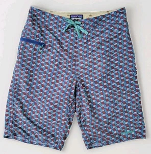 Patagonia Boardshorts Herren 30 All Over Print AOP Wavefarer Schwimmen Strand Reisen - Bild 1 von 12