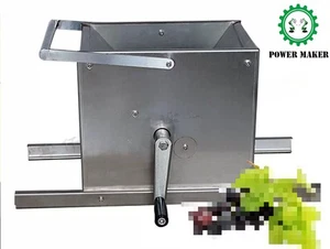 304 Edelstahl Handkurbel Brecher Traubenbrecher Tragbar Hand - Bild 1 von 4
