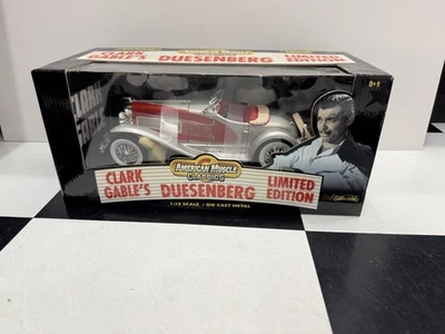 ERTL CLARK GABLE'S 1935 DUESENBERG American Muscle Die Cast 7962 Limited 1:18 - Image 1 of 4