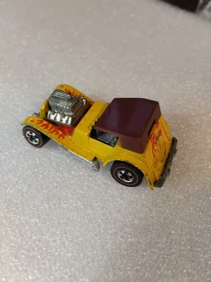 Hot Wheels Vintage Redline Sir Rodney Roadster Amarillo Hong Kong 1974 Foto 1 de 4