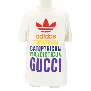 Gucci 22Aw Adidas Logo Print T-Shirt717422S91 r3_0622 - Bild 1 von 6