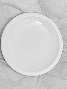 Lote de 9 platos de ensalada de cafetería de artes culinarias borde de 7 3/4" blanco bonito acabado brillante - Imagen 1 de 14