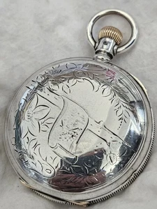 Waltham Hunter Pocket Watch. Gents Silver Case (FULL WORKING ORDER) *1903* 7J - Picture 1 of 11