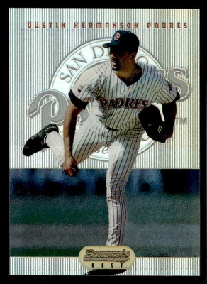 Dustin Hermanson 1995 Bowman's Best Refractor #48 San Diego Padres ESE Foto 1 de 2