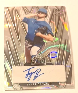 2024 Leaf Metal Prismatic Silver Wave #TB2 Tyler Bremner XRc Auto #7/25 - Picture 1 of 3