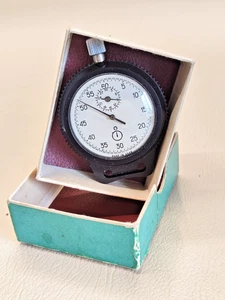 AGAT Vintage Soviet Stopwatch Mechanical, made in USSR in 1974 with documents - Picture 1 of 15