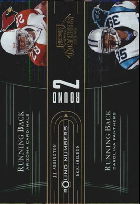 2005 Contenders Round Numbers Green #RN14 Arrington/Shelton/Brown/Jackson/1000 - Image 1 of 2
