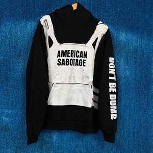 Asap Rocky Americana Sabotage Rap Hoodie Size Extra Large - Picture 1 of 4