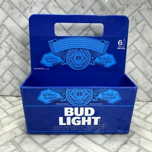 Bud Light Beer Condiment Caddy Bottle/Can Holder Blue Plastic. - Picture 1 of 5