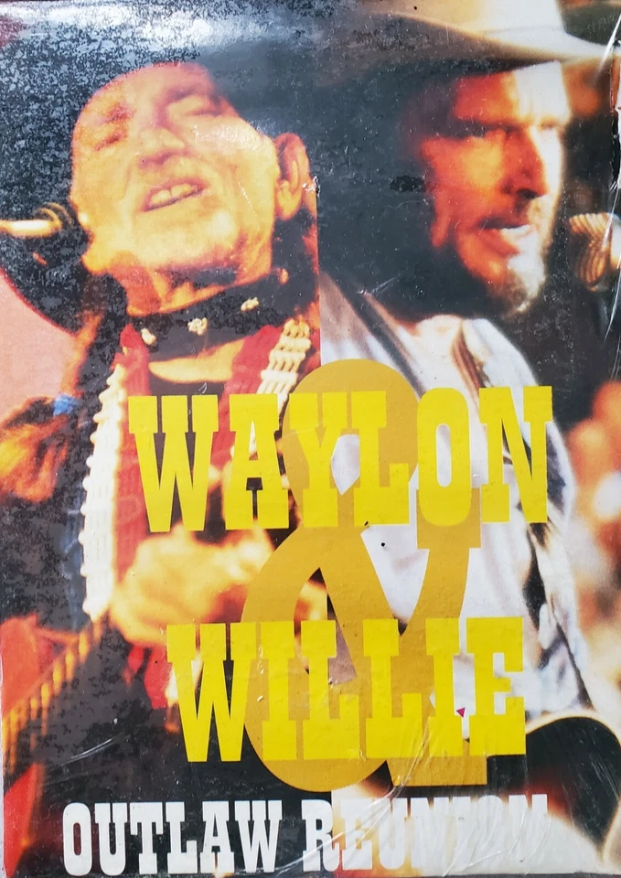 Waylon Jennings Willie Nelson Outlaw Reunion 2 x Cassette *SEALED* UK - Image 1 of 2