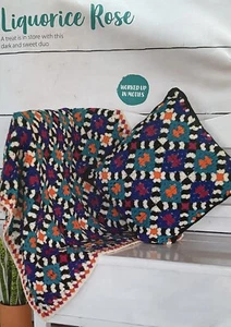 Crochet Pattern Granny Stitch - Throw - Blanket - Matching Cushion - Picture 1 of 2