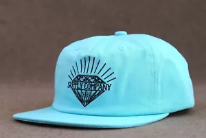 New Diamond Supply Co. Split Unstructured Blue Mens Sport Snapback Hat RHTDAM-97 - Picture 1 of 6