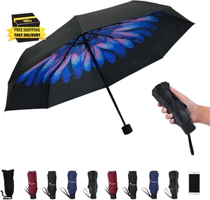 Travel Umbrella - Lightweight Portable Mini Compact Umbrellas-Factory Outlet Sho - Picture 1 of 7
