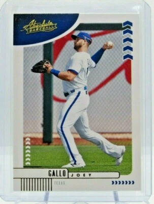 2020 Absolute Baseball #99 Joey Gallo - Texas Rangers - Image 1 of 2