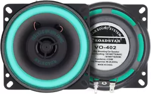 2Pcs 4 Inch 100W Universal Car Hifi Coaxial Speaker Vehicle Door Auto Audio Musi - Picture 1 of 9