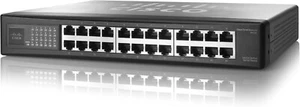 Linksys SR224 24 Port 10/100 Network Switch Wired High Speed Rack Mountable - Picture 1 of 1