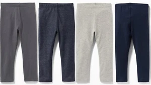 NUEVO CON ETIQUETAS Antiguo Azul Marino Niñas Pequeñas Jersey Largo Completo Leggings Pantalones U-PICK Color 5T - Imagen 1 de 9