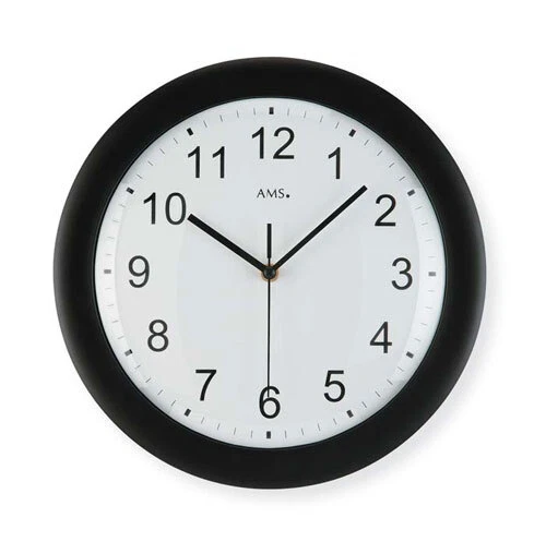 AMS 5935 Funkwanduhr Durchmesser: 30 cm Funkwanduhren Wanduhren modern Wanduhr - Bild 1 von 1