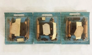 3 pares de bisagras de cierre automático vintage Amerock cobre satinado NOS T-7629-41 - Imagen 1 de 5